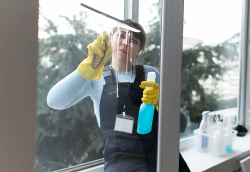 Nettoyage de vitres intérieures et extérieures à Saint-Genis-d'Hiersac